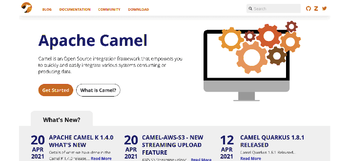 Mejores herramientas ETL de código abierto -  Apache Camel
